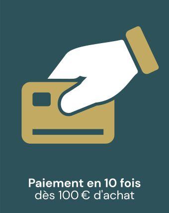 Paiement en 10 fois dès 100€ d'achat